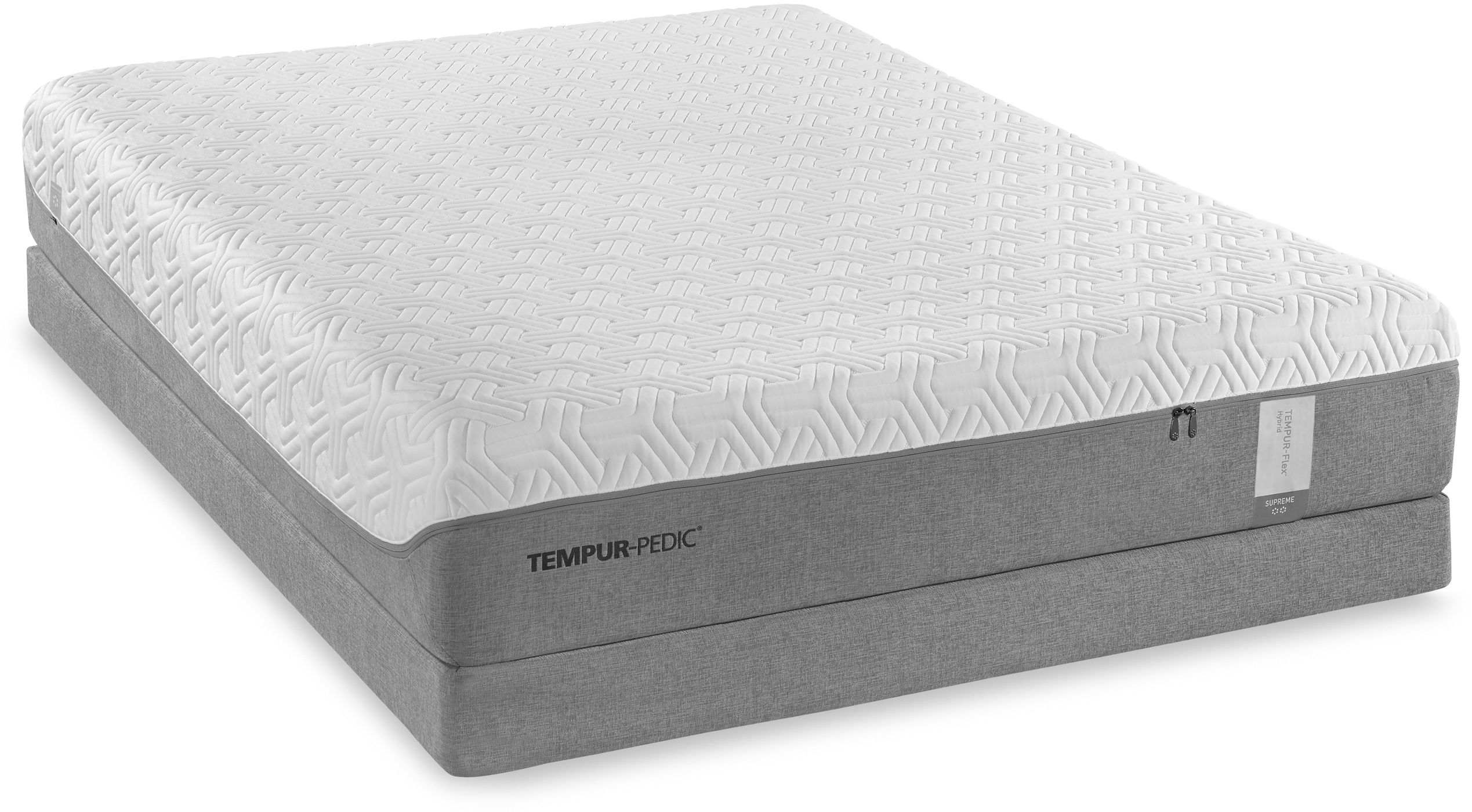 Tempur Pedic TEMPUR Flex Supreme 11.5 Hybrid Medium Tight Top Twin Mattress Fitzgerald Home Furnishings Frederick MD
