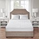 Olliix by Sleep Philosophy White King Cooling and Warm Reversible Mattress Pad-0