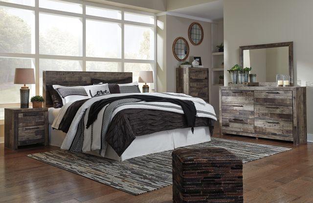 Benchcraft® Derekson Multi Gray Nightstand-6