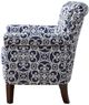 Olliix by Madison Park Navy Brooke Tight Back Club Chair-1