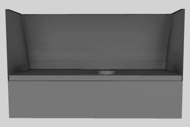 Vent-A-Hood® 48" Gunsmoke Wall Mounted Range Hood-4