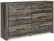 Signature Design by Ashley® Drystan 4-Piece Multi Queen Panel Bed Set-2
