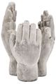 A & B Home Gray Accepting Hands Accent-0