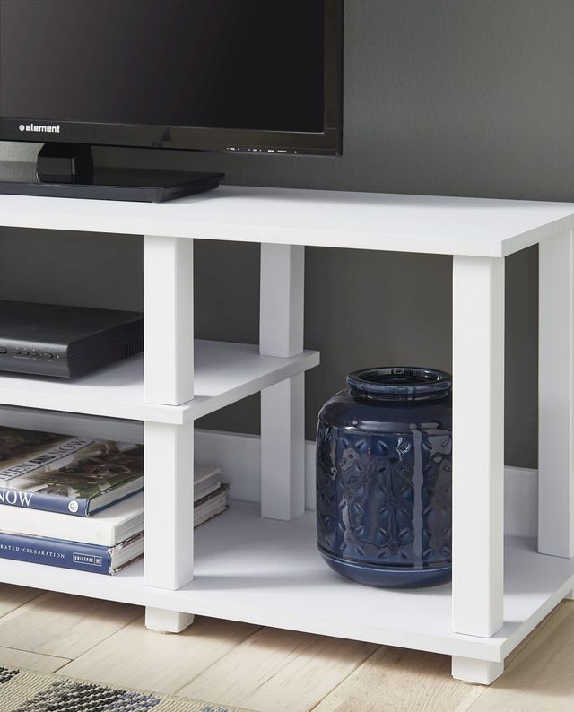Signature Design by Ashley® Baraga White 48" TV Stand-3