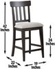 Steve Silver Co. Napa Dusky Cedar/Natural Linen Counter Stool-2