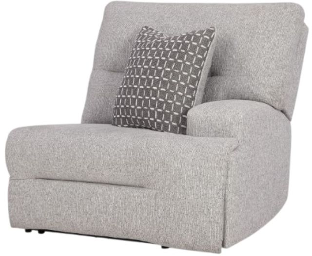 Signature Design by Ashley® Acklen Place 7-Piece Pewter Power Reclining L-Shape Sectional-4