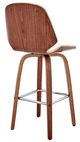 Armen Living Arabela Cream 26" Swivel Bar Stool-4