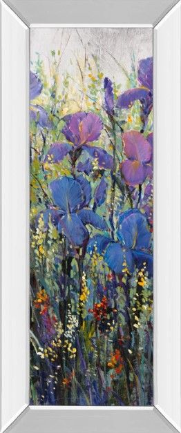 Classy Art Iris Field II by Tim Otoole Wall Art-0