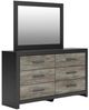 Signature Design by Ashley® Broachmyn Black/Gray Dresser and Mirror-0