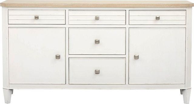 Magnussen Home® Echo Isles Driftwood/Sea Pearl Buffet-2