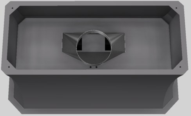 Vent-A-Hood® Designer Series 48" Gunsmoke Island Range Hood-2