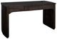 International Furniture Direct Dark Mezquite Stained Dark Desk-0