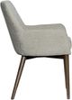 LH Home Fritz Dark Grey/Taupe Dining Arm Chair-4