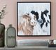 Crestview Collection Moo Moo Black/White Wall Art-1