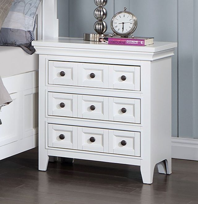 Furniture of America® Castile 4-Piece White Full Bedroom Set-1