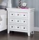Furniture of America® Castile 4-Piece White Full Bedroom Set-1