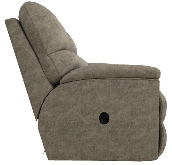 La-Z-Boy® Trouper Sable Manual Reclining Loveseat with Console-2
