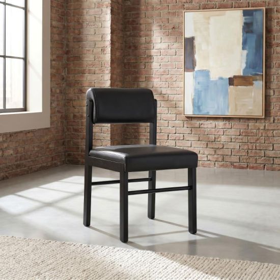 Coaster® Kehoe 2-Piece Black Dining Side Chair Set-1