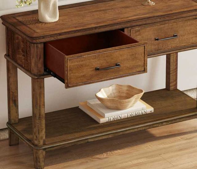 A-America® Bandalier Russet Sofa Table-4