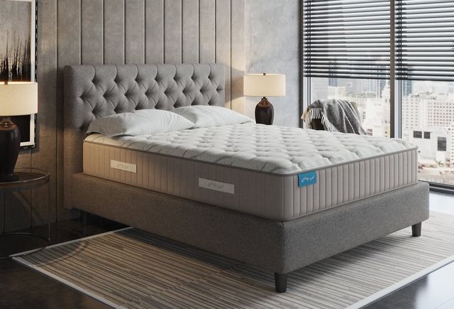 Sherwood® Bedding Spring Free™ Approachable 12" Latex Firm Tight Top Full Mattress-2