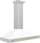 ZLINE 48" Autograph Edition White Matte Wall Mounted Range Hood -2
