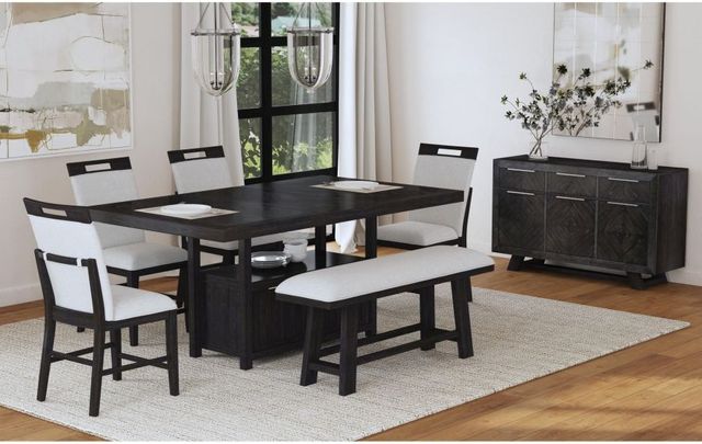 Elements International Transcend 6-Piece Charcoal/Gray Counter Set-1