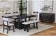 Elements International Transcend 6-Piece Charcoal/Gray Counter Set-1