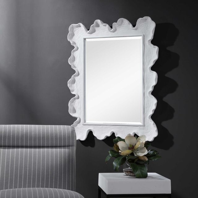 Uttermost® Sea Coral White Mirror-2