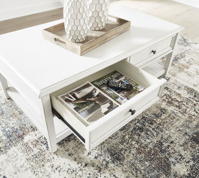 Signature Design by Ashley® Kanwyn Whitewash Coffee Table-2