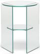 Natuzzi Editions Pepe Clear Round Corner Table-0
