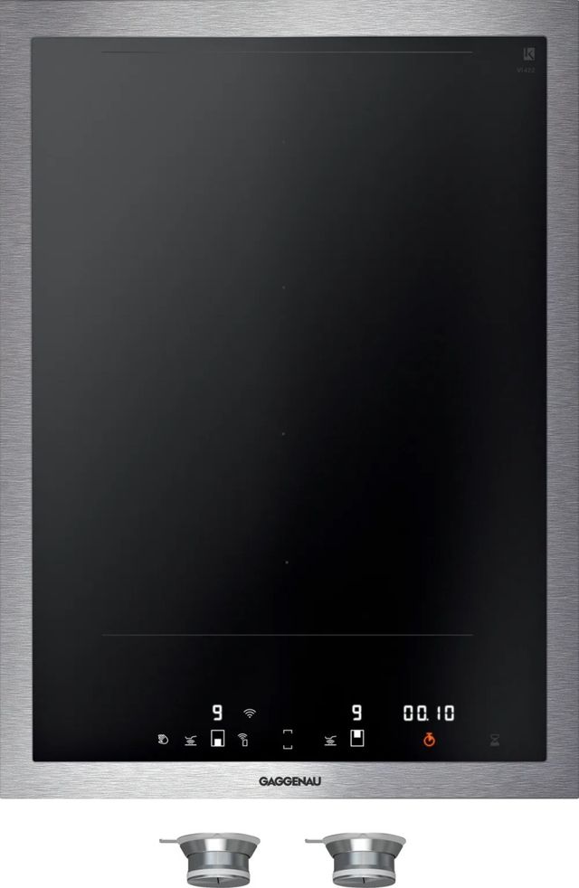 Gaggenau 400 Series 15" Stainless Steel Flex Induction Cooktop -0