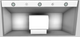 Vent-A-Hood® 42" White Wall Mounted Liner Insert-2