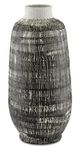 Currey & Company Cape Town Textured Black/White Urn-0