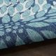 Nourison Home™ Garden Oasis Navy 5'x7' Style 3 Area Rug-4