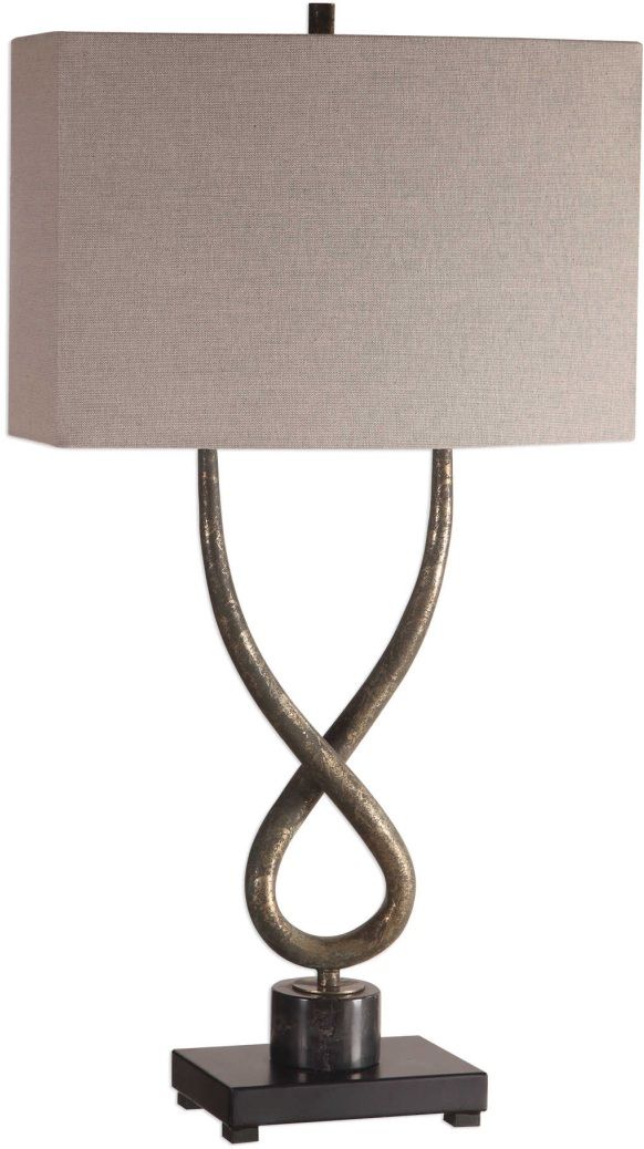 Uttermost® Talema Silver Leaf Table Lamp-3