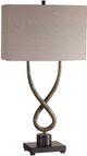 Uttermost® Talema Silver Leaf Table Lamp-3