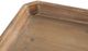 A & B Home Alcott Natural Side Table with White Base -4