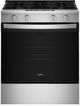 Whirlpool® 30'' Fingerprint Resistant Stainless Steel Smart Slide-In Gas Range with Air Cooking Technology and Steam Clean-0