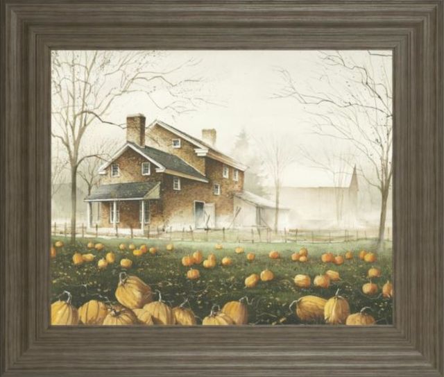 Classy Art October Gray by John Rossini Wall Art-0