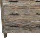 A & B Home Brophey Brown/Gray Ranch Rustic Chest-1