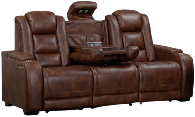 New Classic® Home Furnishings Chester Brown Power Reclining Sofa-3