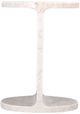 Bassett Mirror Emmett White Accent Table-1