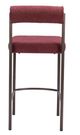 Zuo® Modern Livorno Red Counter Stool-2