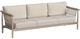 Classic Home Leo Taupe Fabric Outdoor Sofa -0