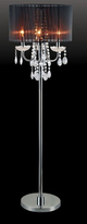 Furniture of America® Jada Chrome Floor Lamp-0
