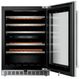 Kucht Professional 24" Stainless Steel Built-In or Freestanding Wine Cooler-1