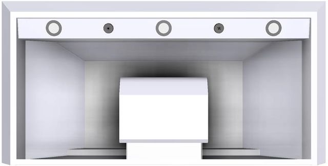 Vent-A-Hood® 42" White Euro Style Wall Mounted Range Hood-2