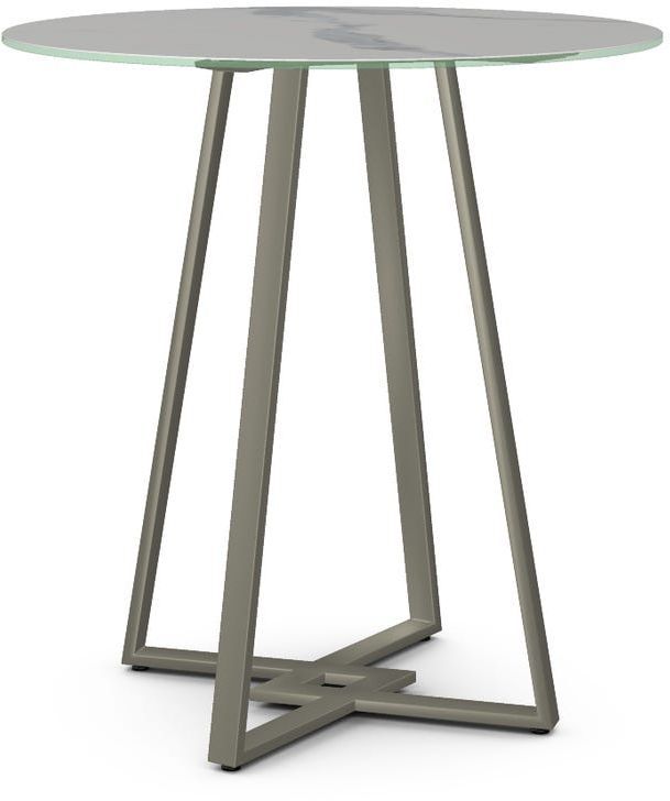 Amisco Customizable Dirk 39" Italian Porcelain Top Bar Table-0