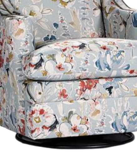 Marshfield Furniture Emily Multi-Colored Swivel Glider Chair-1