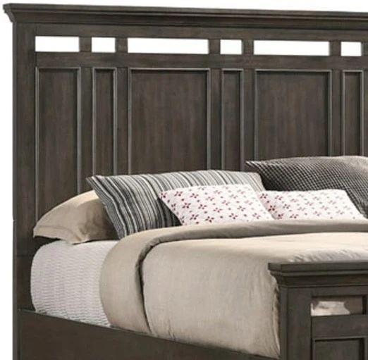 Intercon Hawthorne Burnished Clay Queen Standard Panel Bed-2